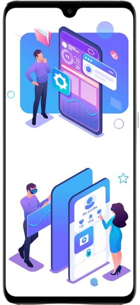 Mobile App Illustration